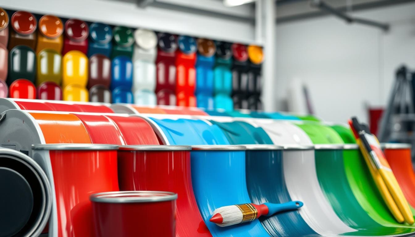 Types of vehicle paint