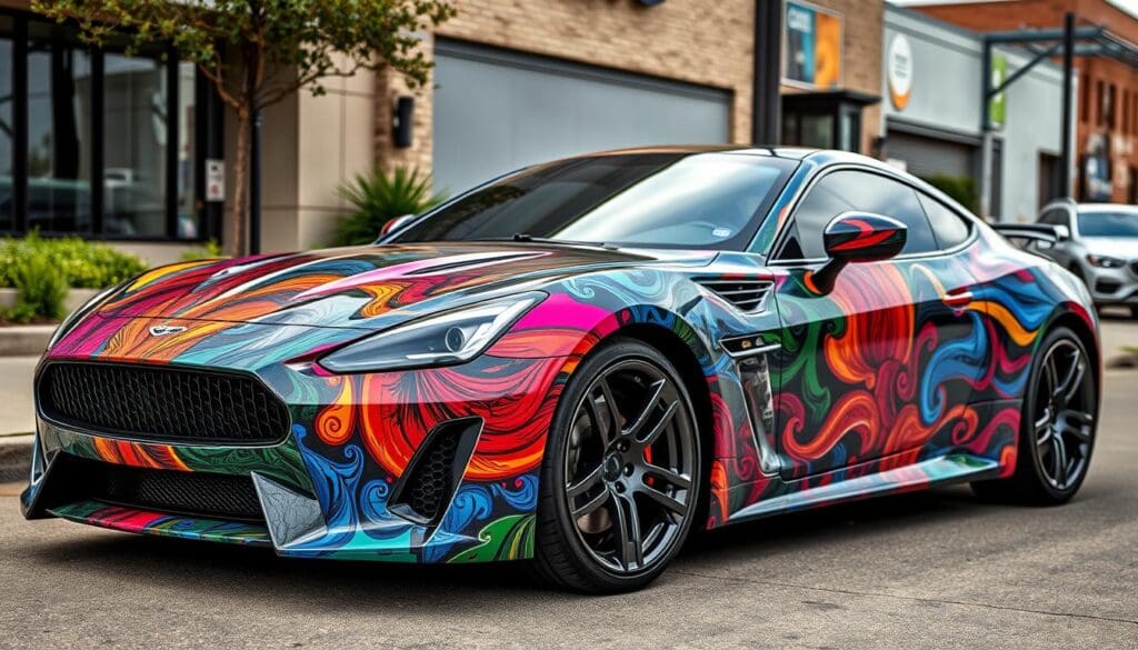 car wraps Garland