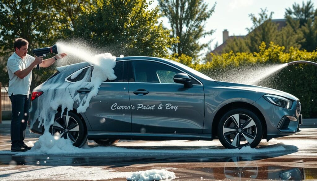 car washing techniques